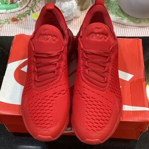 Nike All-Red Air Max 270 Sneakers